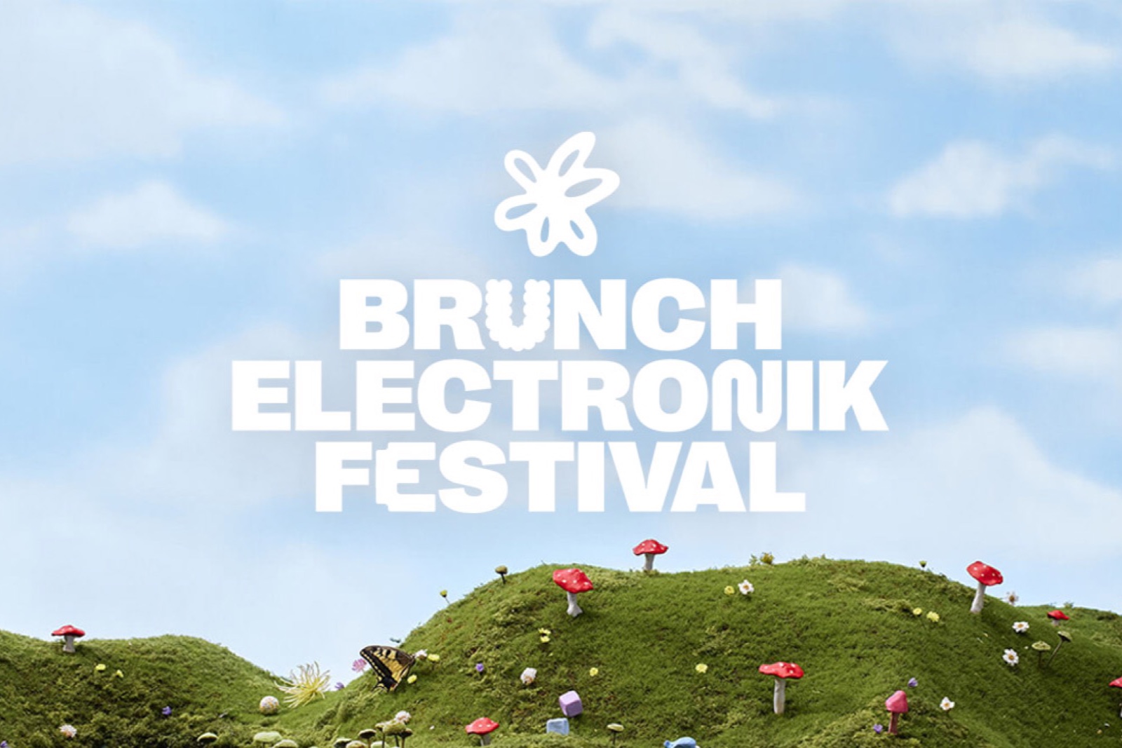 Official Brunch Electronik Festival 2026 artwork for the Barcelona Fòrum edition